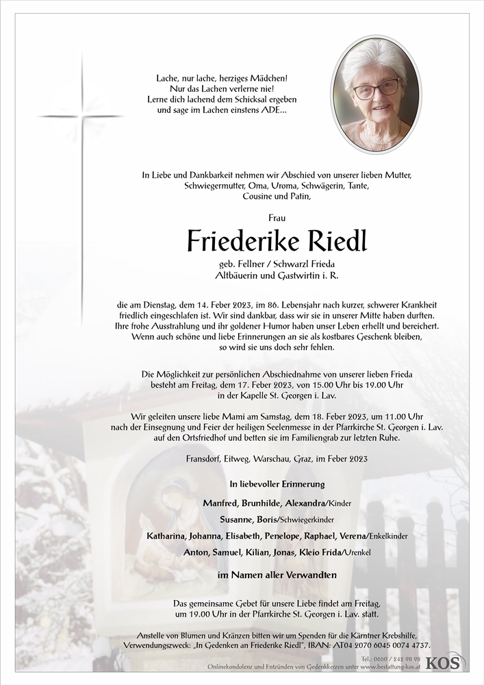Friederike Riedl